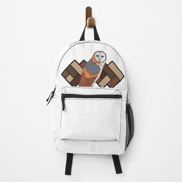 Item preview, Geometric Barn Owl designed and sold by birdsbyblue.