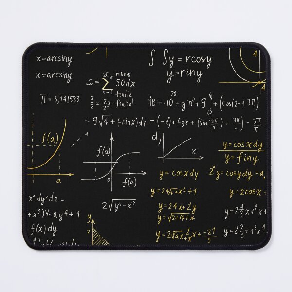 Item preview, Chalkboard Equations designed and sold by Kaleidoscope Print.