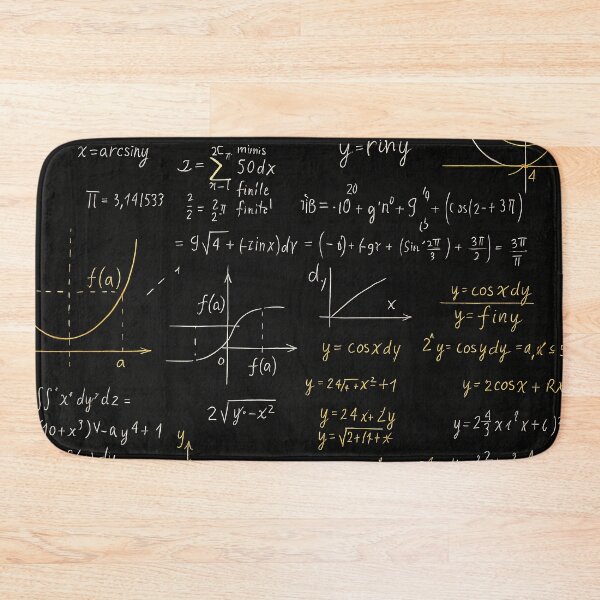 Item preview, Chalkboard Equations designed and sold by Kaleidoscope Print.