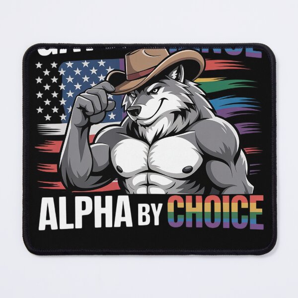 Item preview, Gay By Chance Alpha Choice Funny Meme Wolf Alpha LGBTQ designed and sold by heeun.