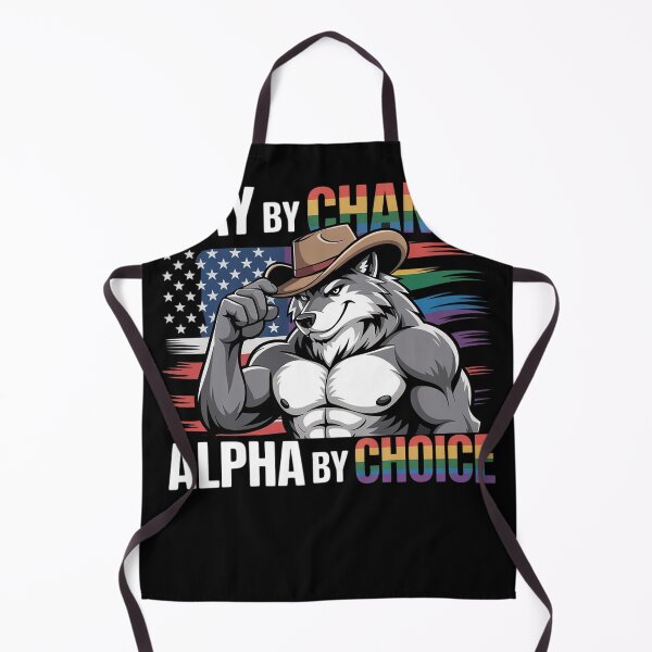 Item preview, Gay By Chance Alpha Choice Funny Meme Wolf Alpha LGBTQ designed and sold by heeun.