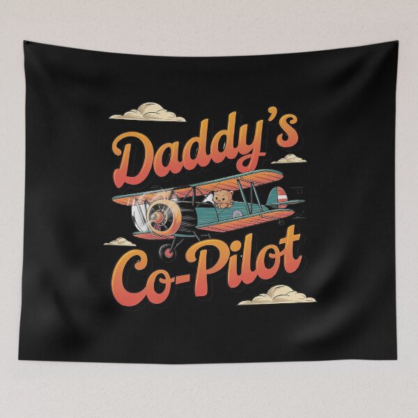 Item preview, Future Pilot Kid Daddy's Co-Pilot Father's Day designed and sold by Hlz-0118.
