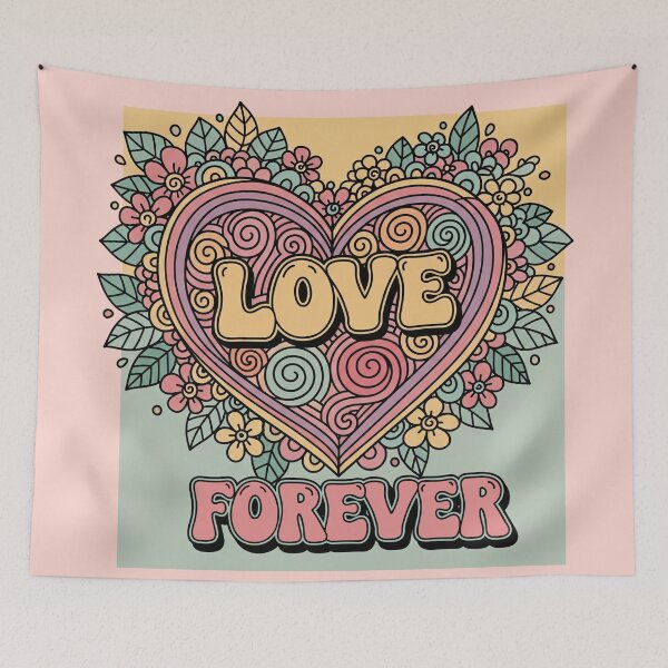Item preview, Love Forever Floral Heart designed and sold by Owcomm.
