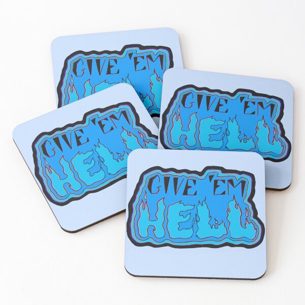 Item preview, Copy of Give 'Em Hell in Blue designed and sold by FinalGirlArt.