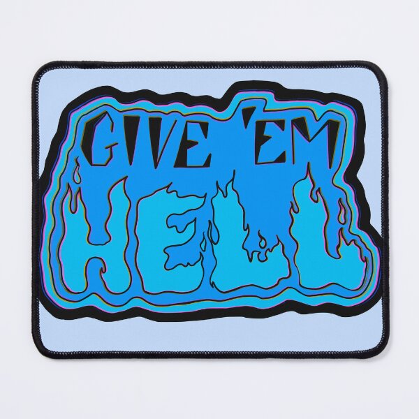 Item preview, Copy of Give 'Em Hell in Blue designed and sold by FinalGirlArt.