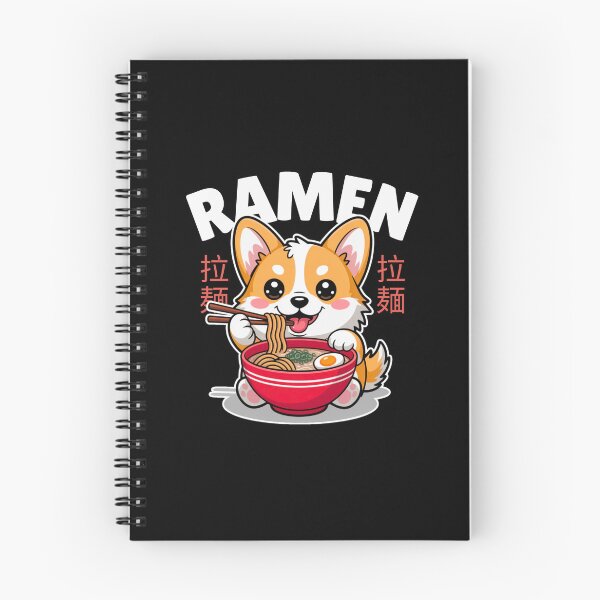 Item preview, Corgi Eating Ramen designed and sold by aussieexplore.