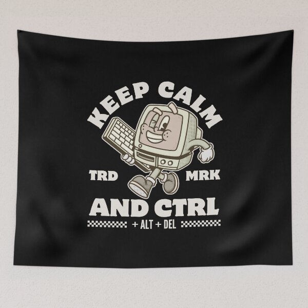 Item preview, Keep calm (computer scientist) designed and sold by Peerless-Prime.