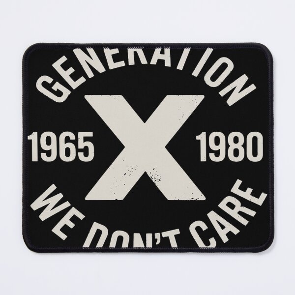 Item preview, Generation X We Don't Care designed and sold by heeun.