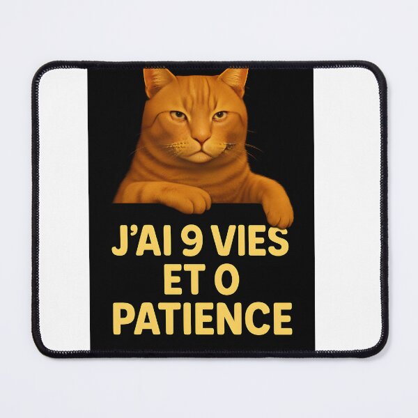 Item preview, I have 9 lives and 0 patience designed and sold by chol94.