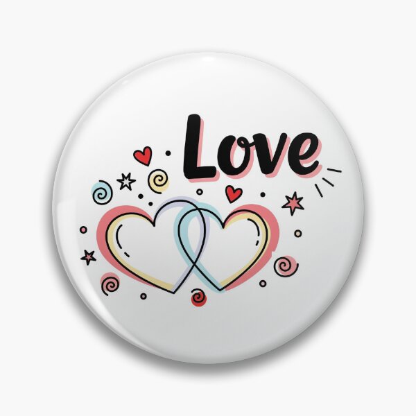 Item preview, Love Intertwined Hearts Doodle designed and sold by Owcomm.