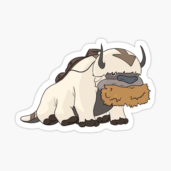 Item preview, Appa | Avatar The Last Airbender designed and sold by Remi's Stickers.
