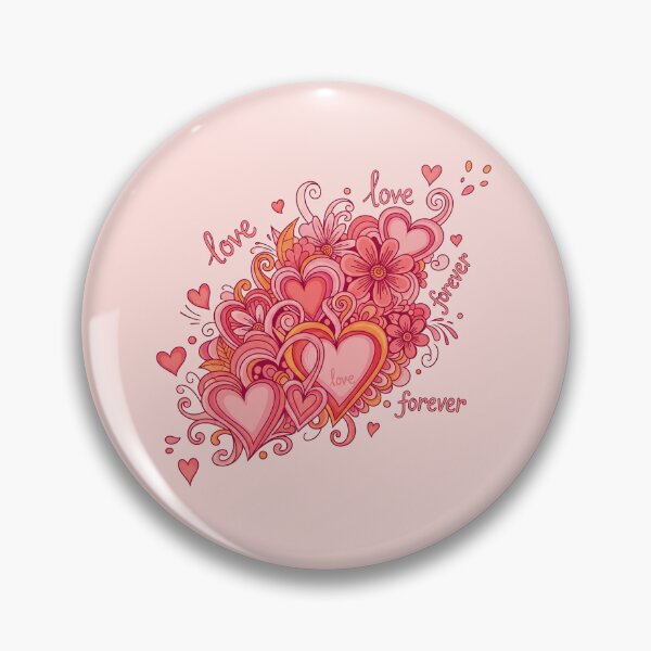 Item preview, Love Forever Hearts and Flowers designed and sold by Owcomm.