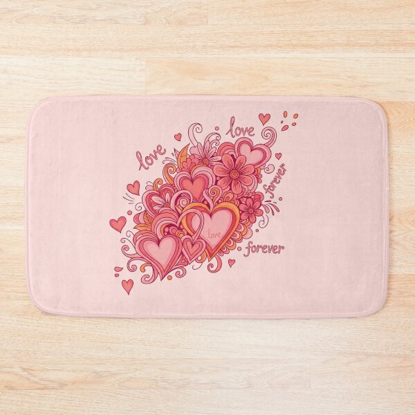 Item preview, Love Forever Hearts and Flowers designed and sold by Owcomm.
