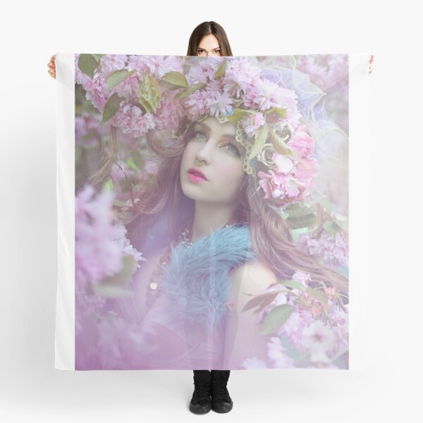 ORIENTAL CHERRIES Scarf
