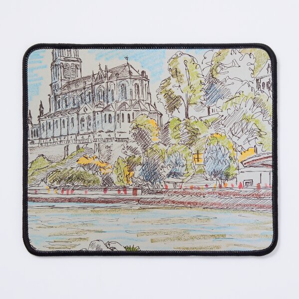 Item preview, La Gave de Sainte Bernadette designed and sold by WillArthur.