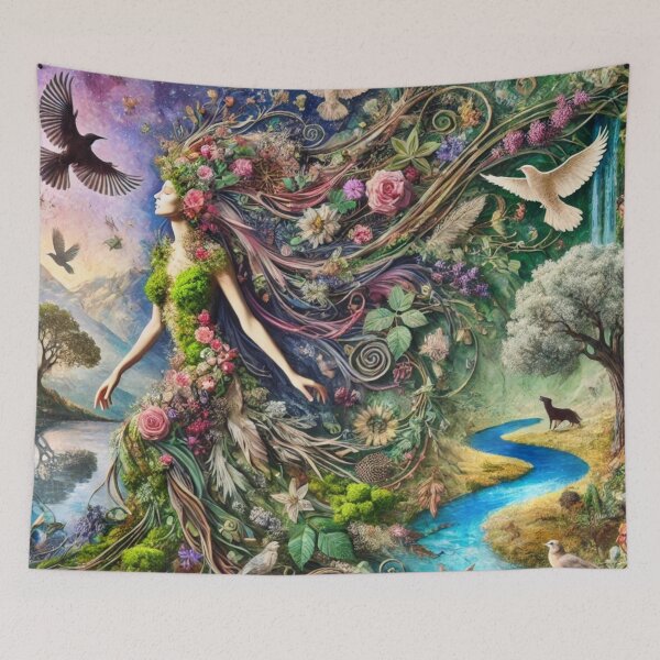 Item preview, Gaia’s Dreamscape designed and sold by Dream Bloom Gallery.