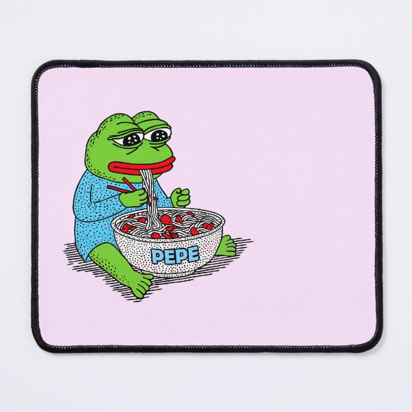 Item preview, PEPE the frog eating ramen designed and sold by Gaviani Design Studio.