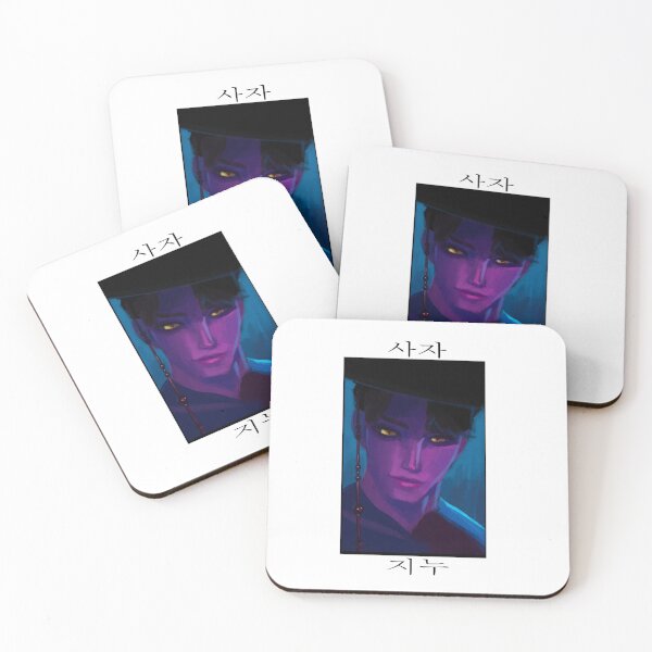 Item preview, KPop Demon Hunters Jinu Saja Boys Portrait Art designed and sold by EepyMonke.