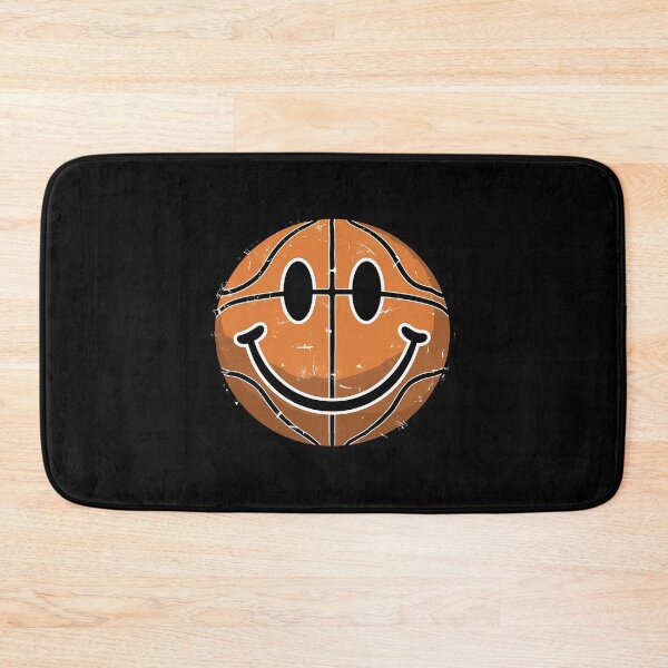 Item preview, Game Day Basketball Smile Face Checkered designed and sold by Hlz-0118.
