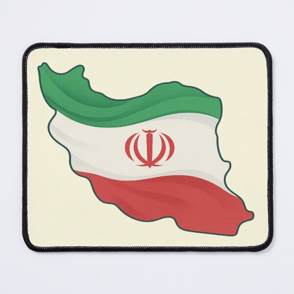 Item preview, Iranian Identity – Flag-Wrapped Map Art designed and sold by Globalcitytees.