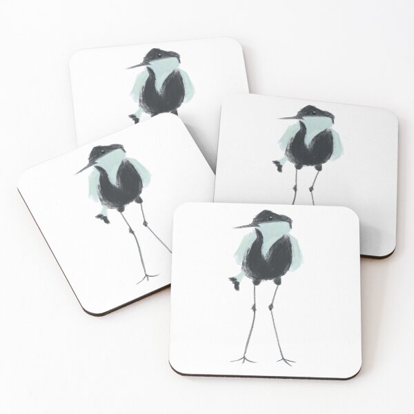 Item preview, Silly Cute Bird Crayon Art Animal Lovers designed and sold by EepyMonke.
