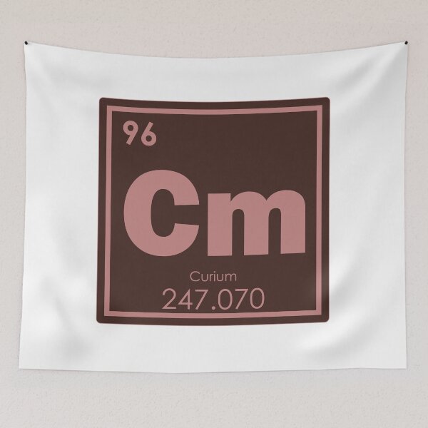 Item preview, Curium chemical element designed and sold by tony4urban.