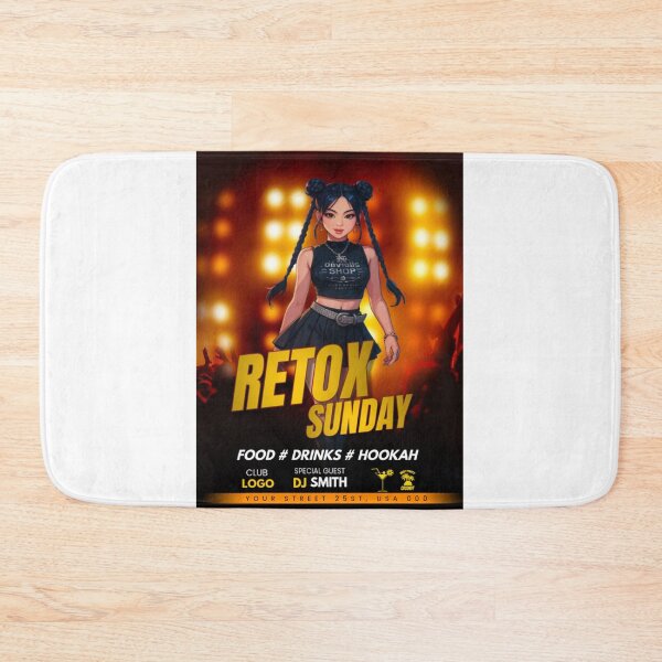 Item preview, Retox Sunday Party with DJ Smith | Food, Drinks & Hookah Night designed and sold by PhongsakornShop.