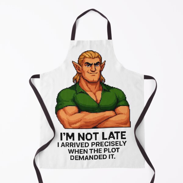 Item preview, Confident Chad Elf Pixel Art designed and sold by MysticMemes.