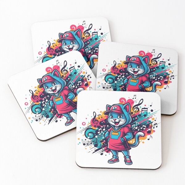 Item preview, Cat Rapper designed and sold by vinartdesigns.