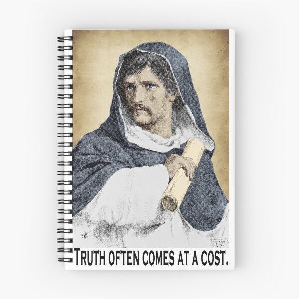 Item preview, Truth Often Comes at a Cost: Giordano Bruno – The Philosopher Martyr of Truth designed and sold by VintageManiac.