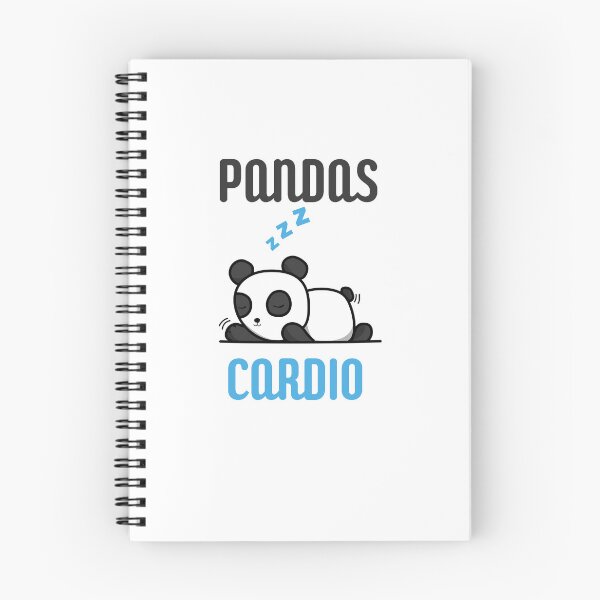 Item preview, Sleeping panda cardio exercise – funny lazy panda design designed and sold by CleanDecor.