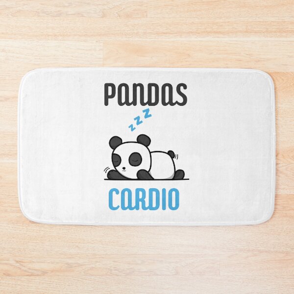 Item preview, Sleeping panda cardio exercise – funny lazy panda design designed and sold by CleanDecor.
