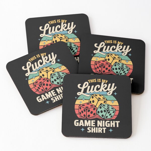 Item preview, Game Night Host I Lucky Board Game Night designed and sold by Hlz-0118.