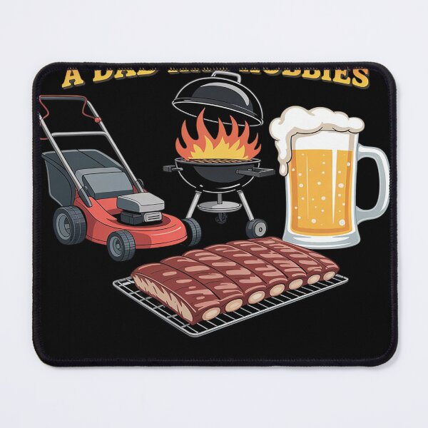 Item preview, God Forbid A Dad Has Hobbies BBQ designed and sold by heeun.