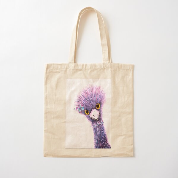 Emu Charm Cotton Tote Bag