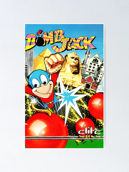 Bomb Jack ZX Spectrum Game Cover HD