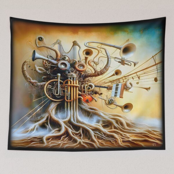 Item preview, Musical Mash-up designed and sold by JacquiTaylorArt.