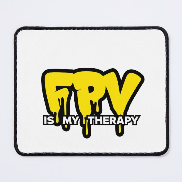 Item preview, FPV Drone Pilot Graffiti Goggles Art – FPV Is My Therapy  designed and sold by Emivare.