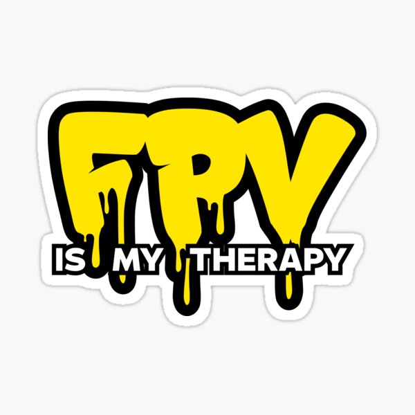 Item preview, FPV Drone Pilot Graffiti Goggles Art – FPV Is My Therapy  designed and sold by Emivare.