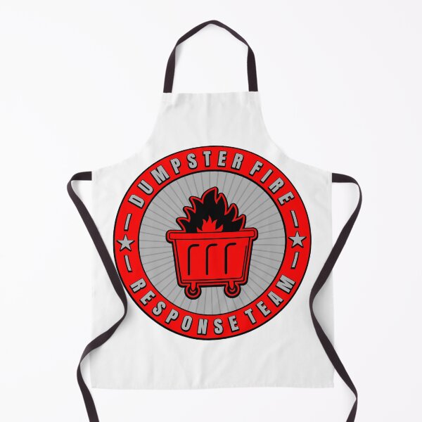 Item preview, Dumpster Fire Response Team Badge designed and sold by ThomasKadmon.