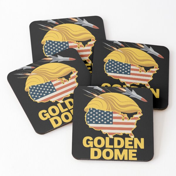 Item preview, Golden Dome Hair Shield USA Satire designed and sold by heeun.
