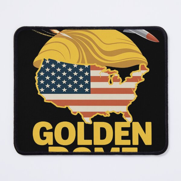 Item preview, Golden Dome Hair Shield USA Satire designed and sold by heeun.