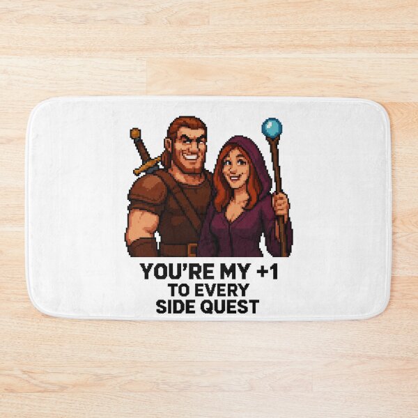 Item preview, Side Quest Couple Pixel Art designed and sold by MysticMemes.
