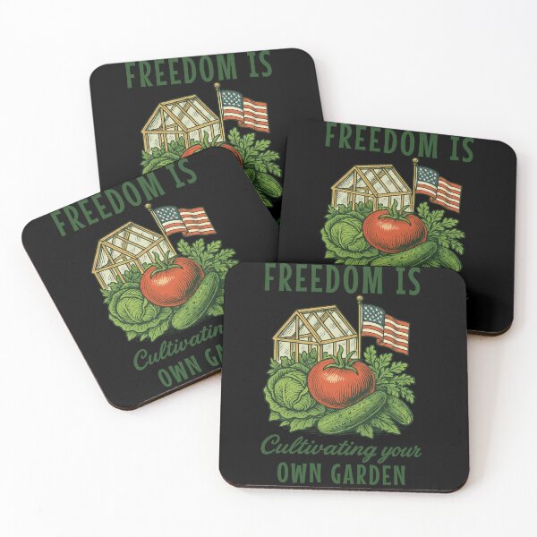 Item preview, Freedom Is Cultivating Your Own Garden Vegetables designed and sold by LuminOrb.
