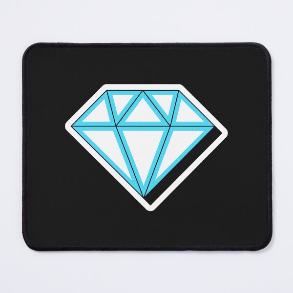 Item preview, Retro blue diamond, pop art designed and sold by artskill2k17.