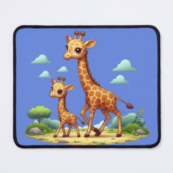 Item preview, Giraffe Stroll: Mama and Me designed and sold by IraBum.