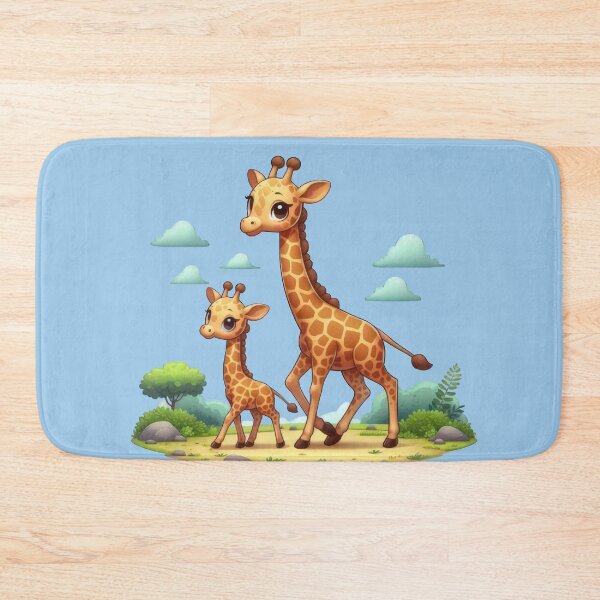Item preview, Giraffe Stroll: Mama and Me designed and sold by IraBum.