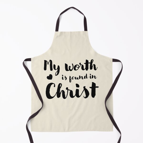 Item preview, Minimalist Christian Affirmation: My Worth Is Found In Christ | Christian Quote #2 designed and sold by JirehKollezion.