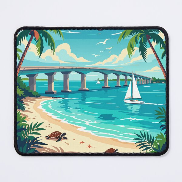 Item preview, he Florida Keys – Tropical Escape and Ocean Drive designed and sold by pixelated_echoes.