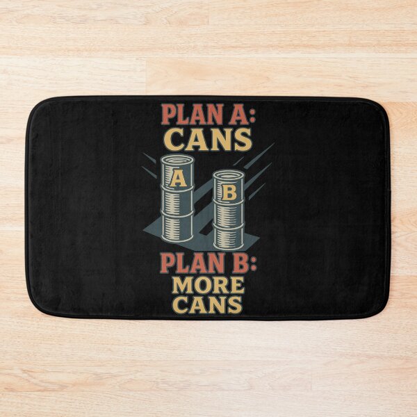 Item preview, Plans for Cans funny Prepper design designed and sold by LuminOrb.